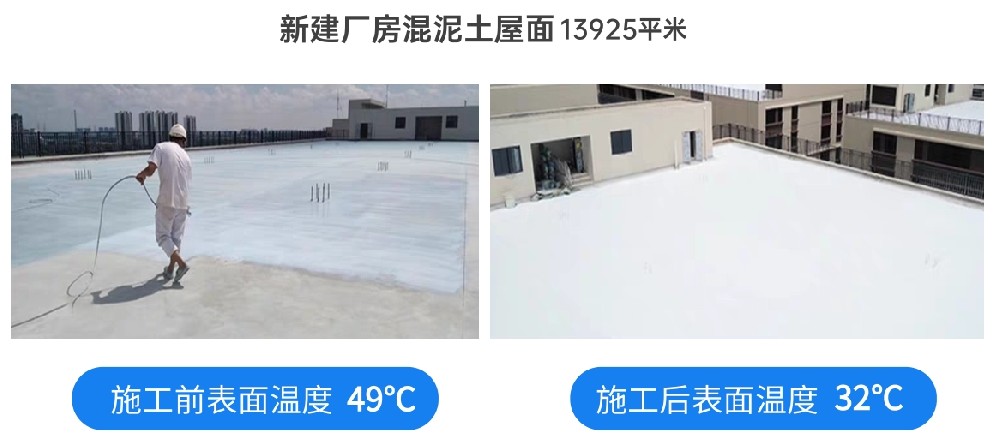 新建廠房混泥土屋面